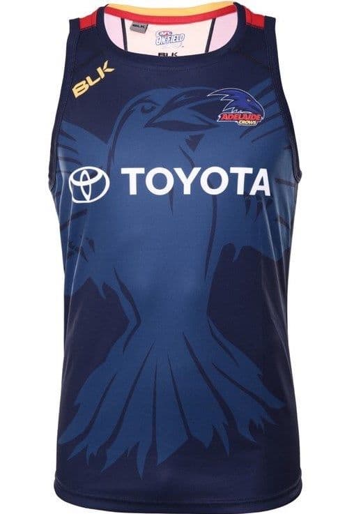 Adelaide Crows Navy Training Singlet - Image 9