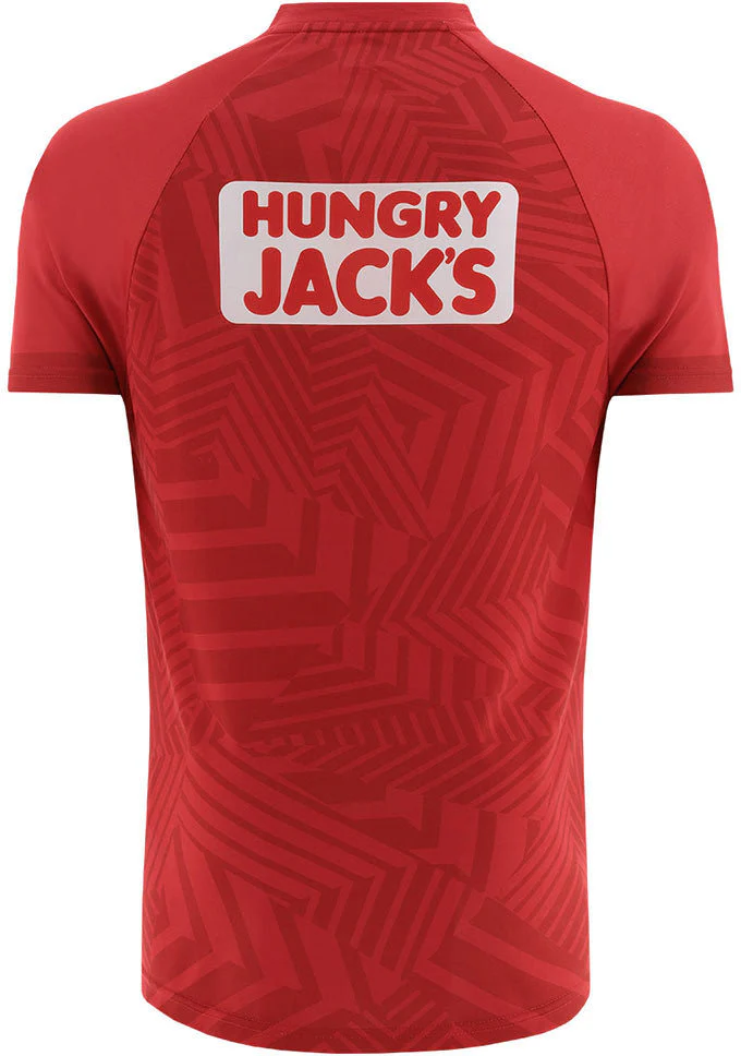 Adelaide Crows 2026 AFL Mens Red Training Shirt - Image 2