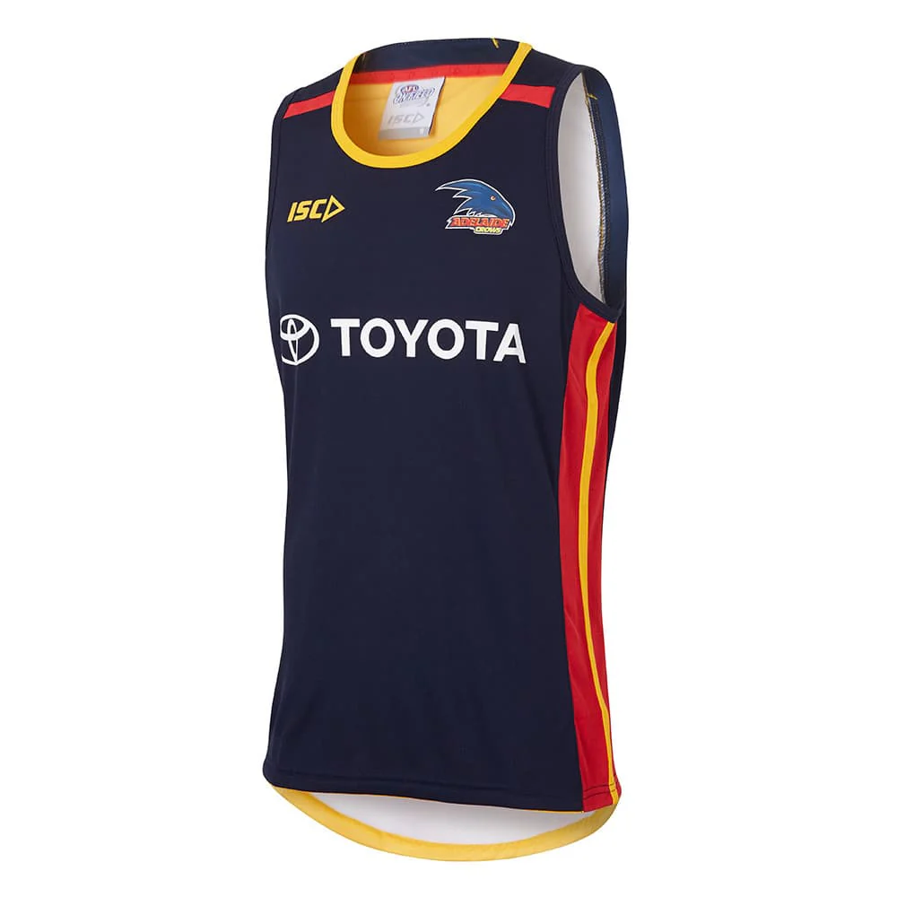 Adelaide Crows Navy Training Singlet - Image 9
