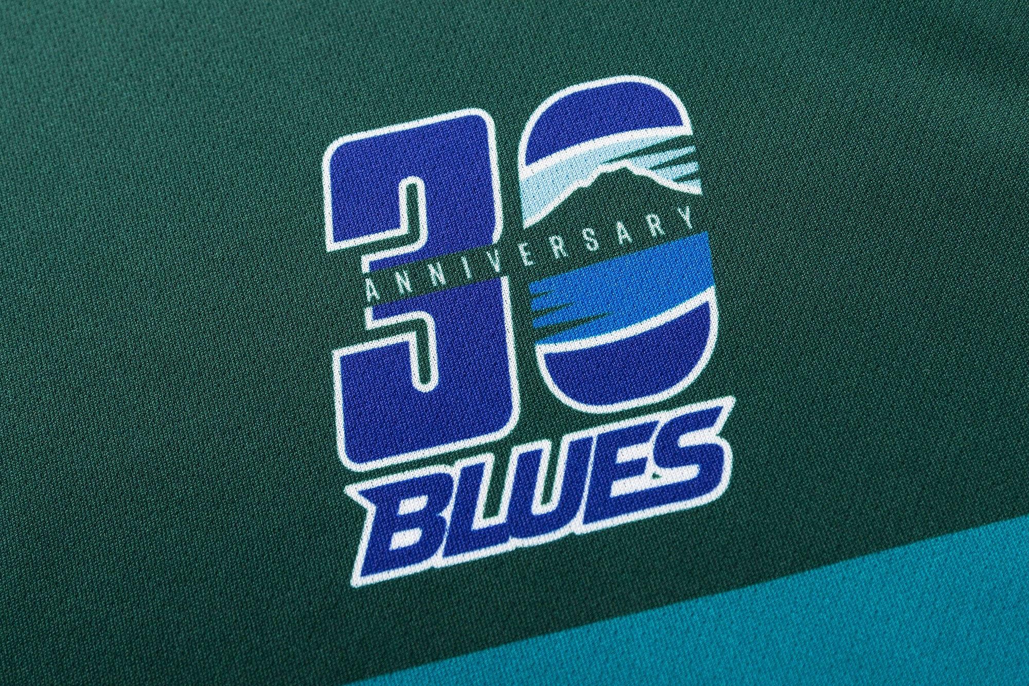 Auckland Blues 2026 Rugby Union Mens Green Training Shirt - Image 6