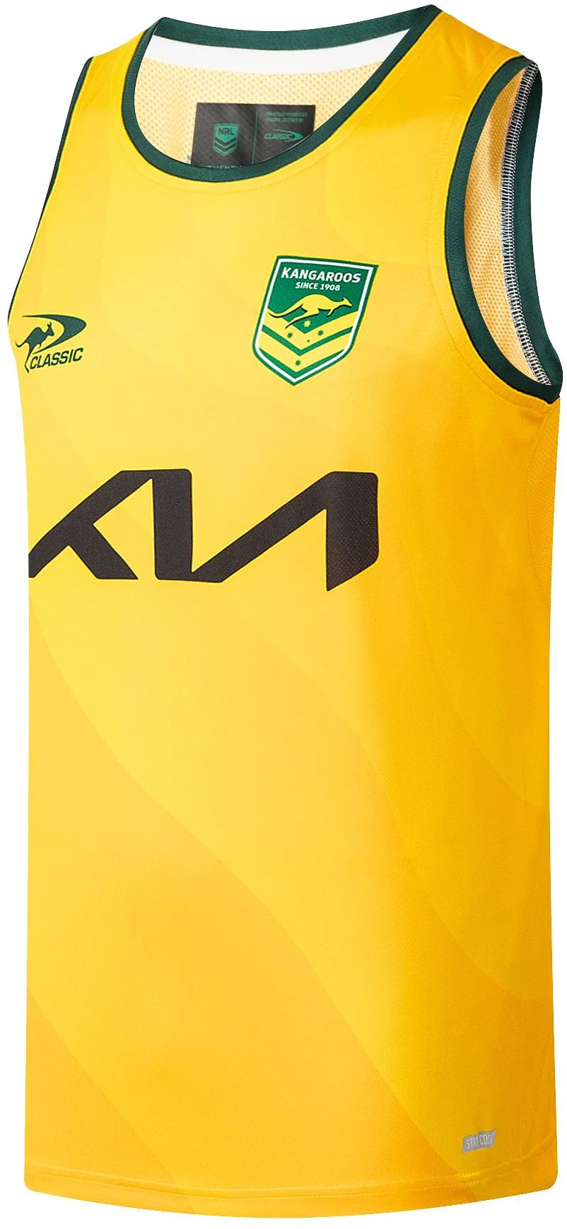 Australian Kangaroos 2026 NRL Mens Alternate Training Singlet - Image 2
