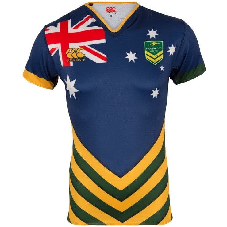 Australian Kangaroos NRL Australia Day Jersey - Image 8