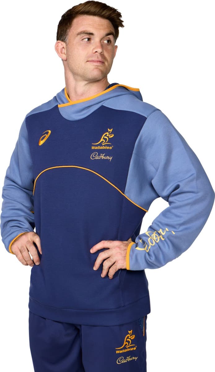 Australian Wallabies 2025 Rugby Union Mens Training Hoodie - Image 5