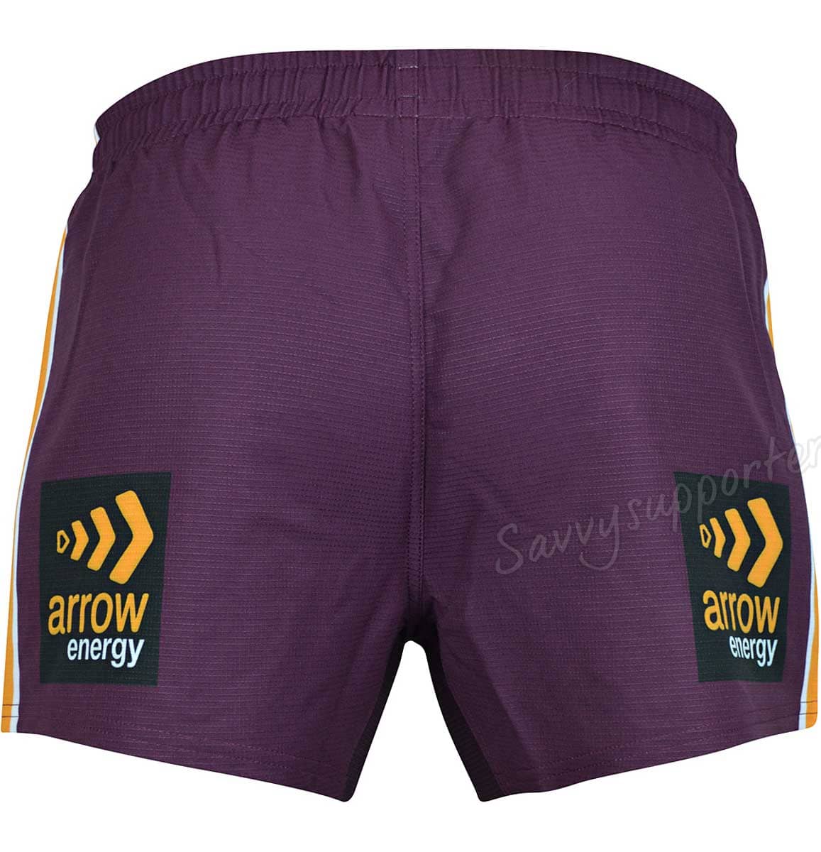 Brisbane Broncos NRL Mens Home Players Shorts - Image 3