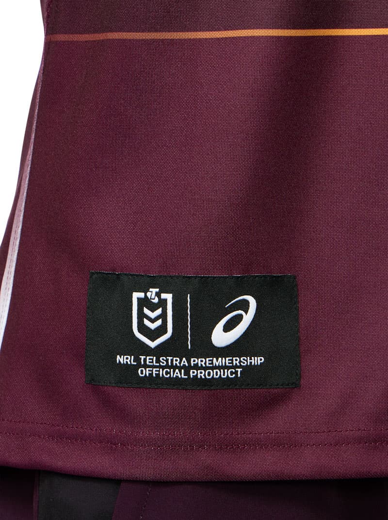 Brisbane Broncos 2025 NRL Kids Home Jersey - Image 4