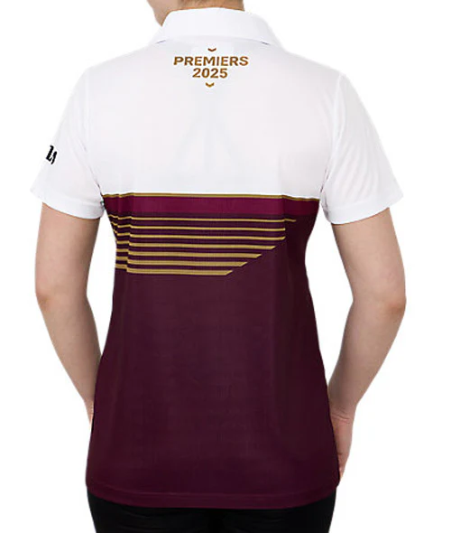 Brisbane Broncos 2025 NRL Ladies Premiers Polo Shirt - Image 5