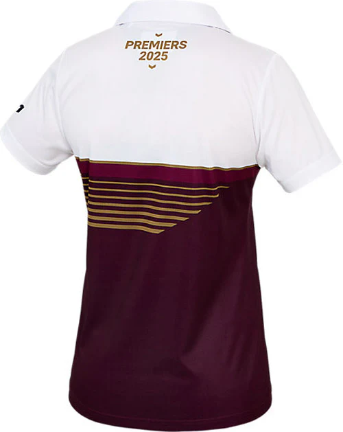 Brisbane Broncos 2025 NRL Ladies Premiers Polo Shirt - Image 6