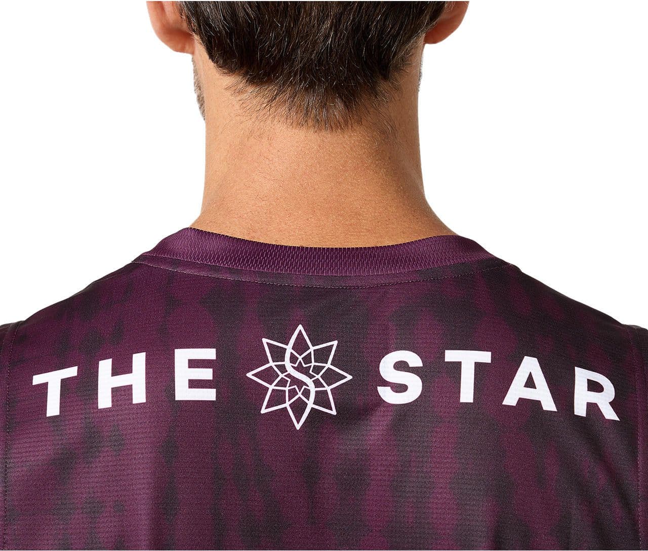 Brisbane Broncos 2025 NRL Mens Maroon Training Singlet - Image 5
