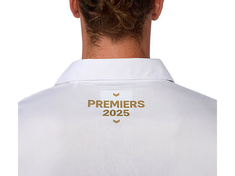Brisbane Broncos 2025 NRL Mens Asics Premiers Polo Shirt - Image 5