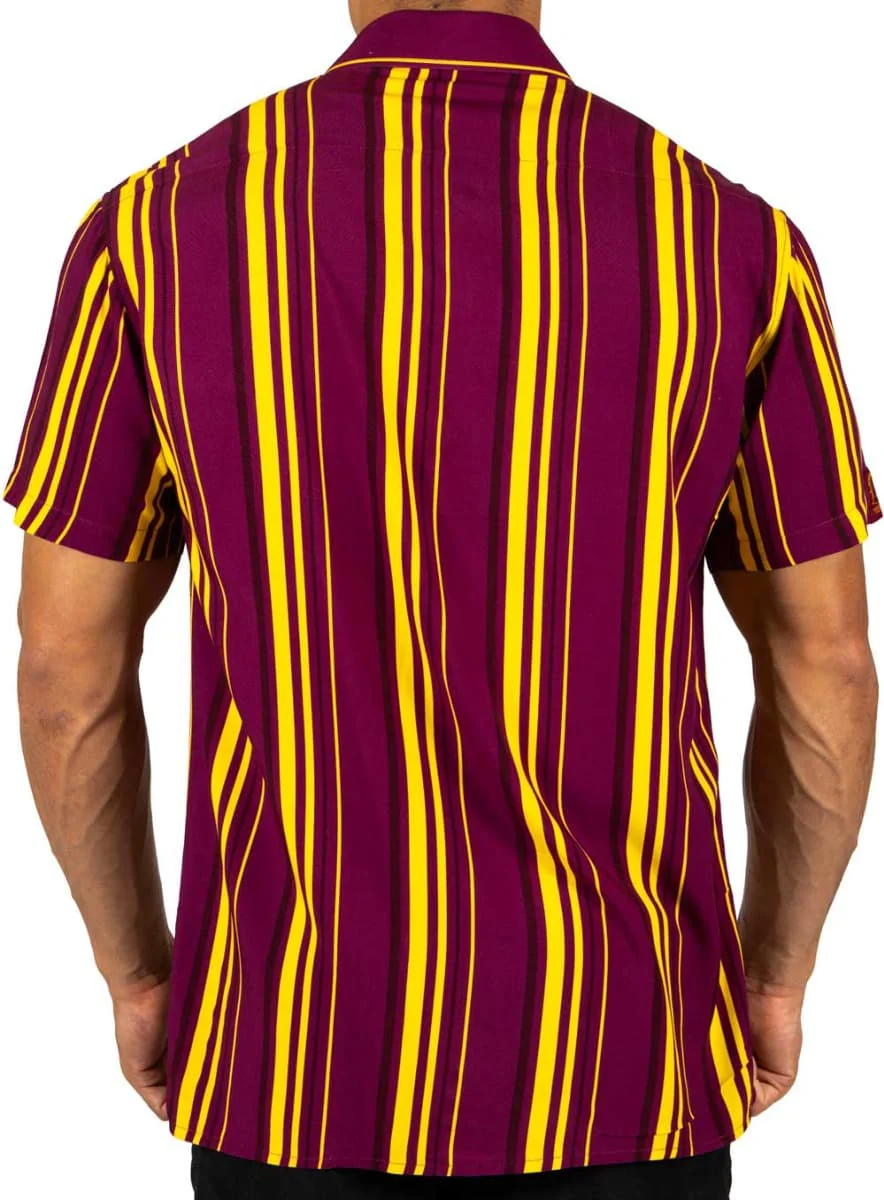 Brisbane Broncos 2025 NRL Mens Sorrento Party Shirt - Image 4