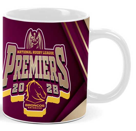 Brisbane Broncos 2025 NRL Premiership Score Mug - Image 2