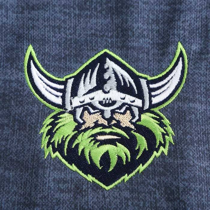 Canberra Raiders NRL Mens Navy Polo Shirt - Image 4