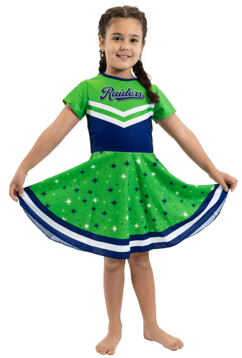 Canberra Raiders 2026 NRL Girls NRL Superstar Dress