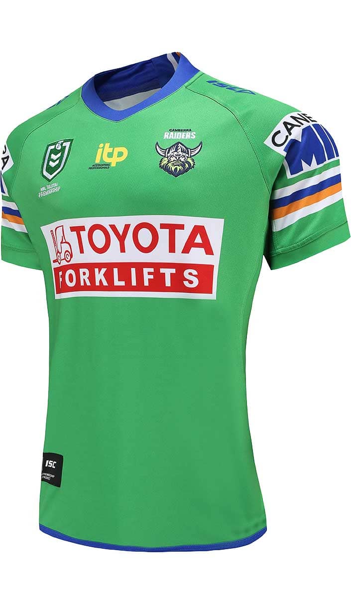 Canberra Raiders Mens NRL Heritage Jersey - Image 3