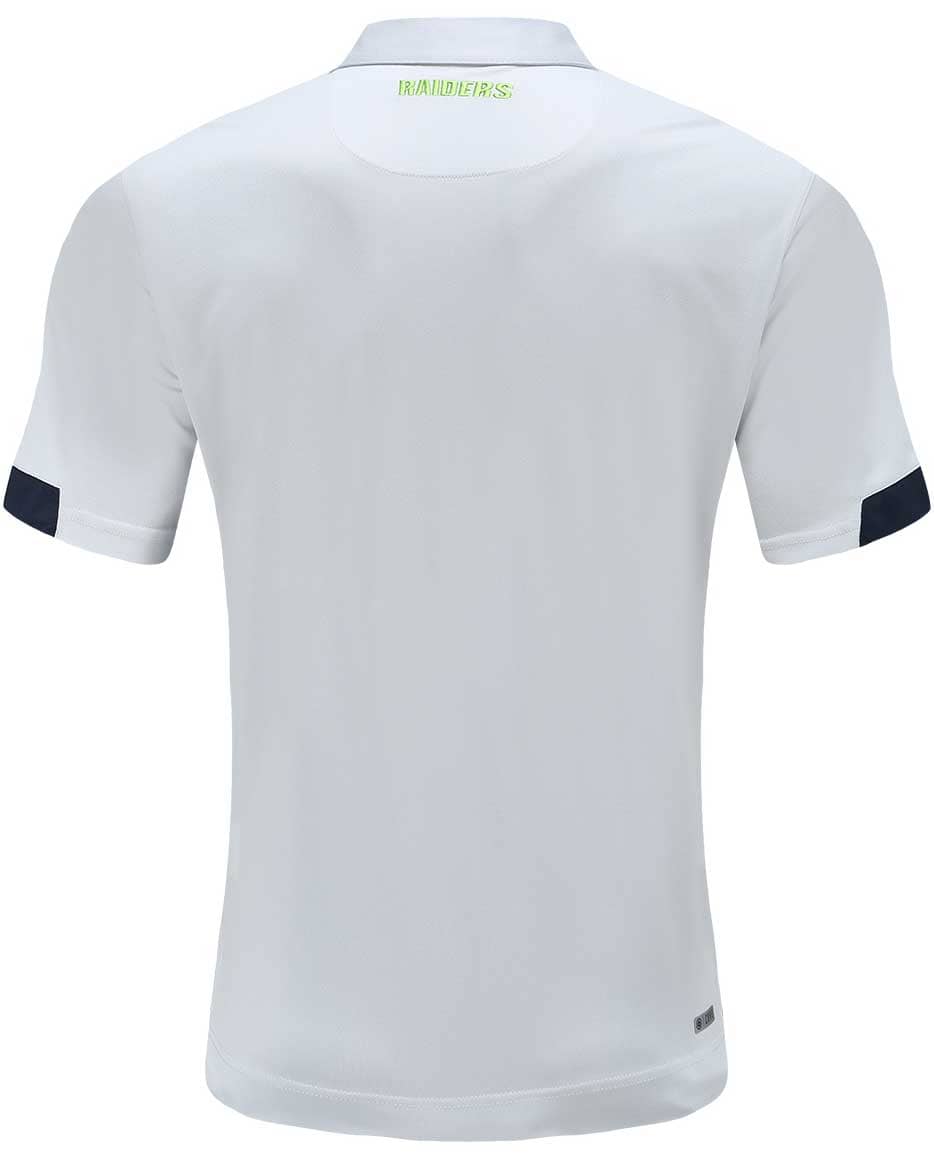 Canberra Raiders Mens White Performance Polo Shirt - Image 4