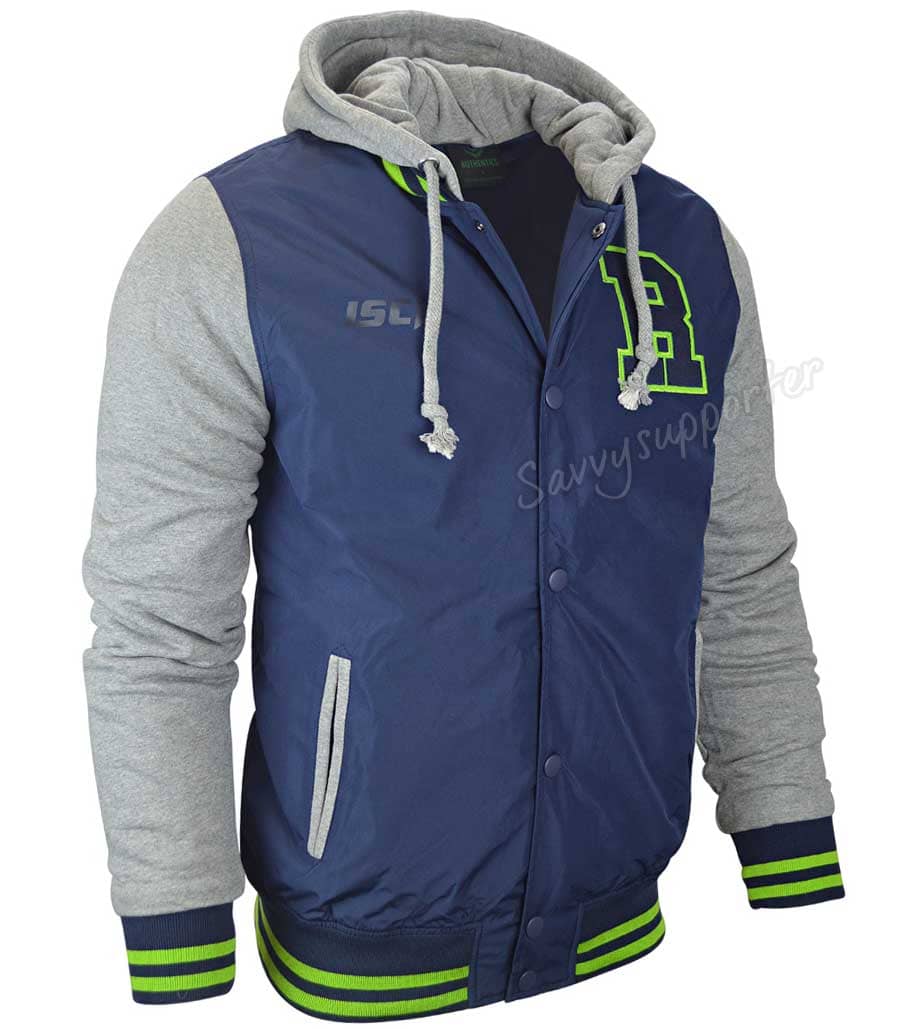 Canberra Raiders NRL Mens Baseball Jacket - Image 3