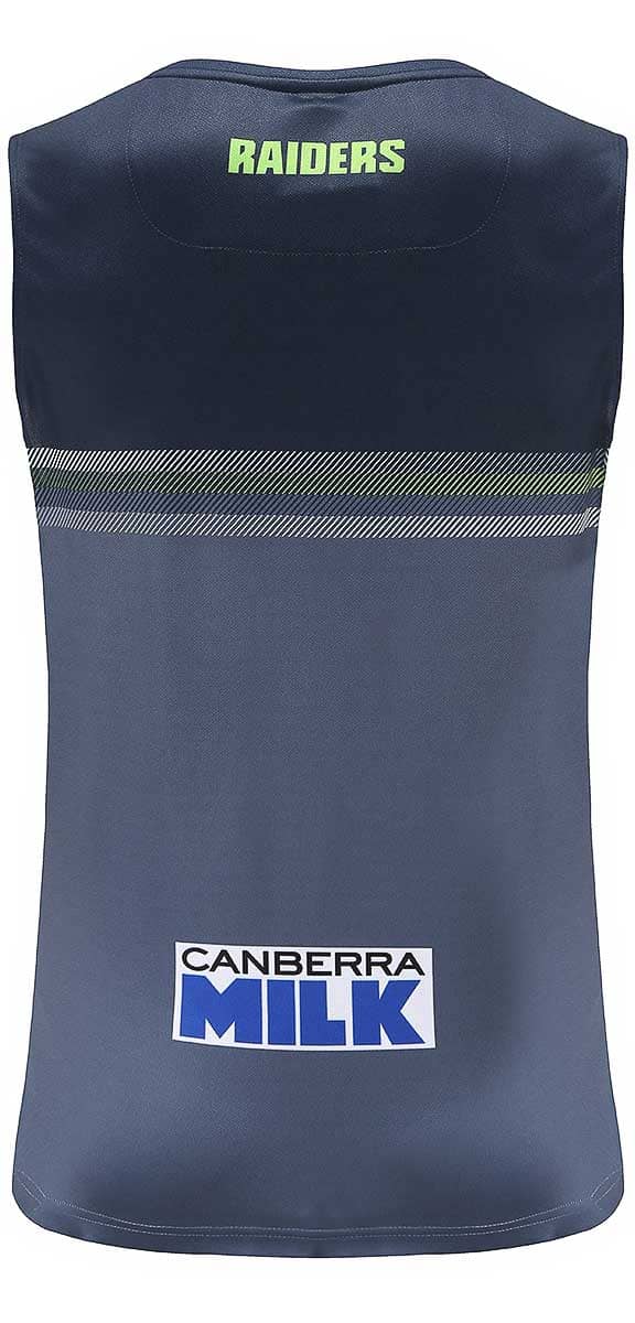 Canberra Raiders NRL Mens Steel Training Singlet - Image 2