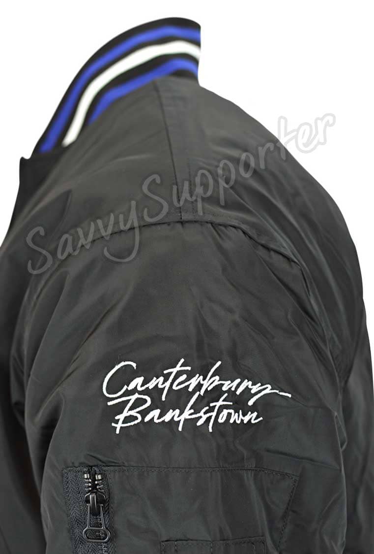 Canterbury Bulldogs NRL Mens Bomber Jacket - Image 5