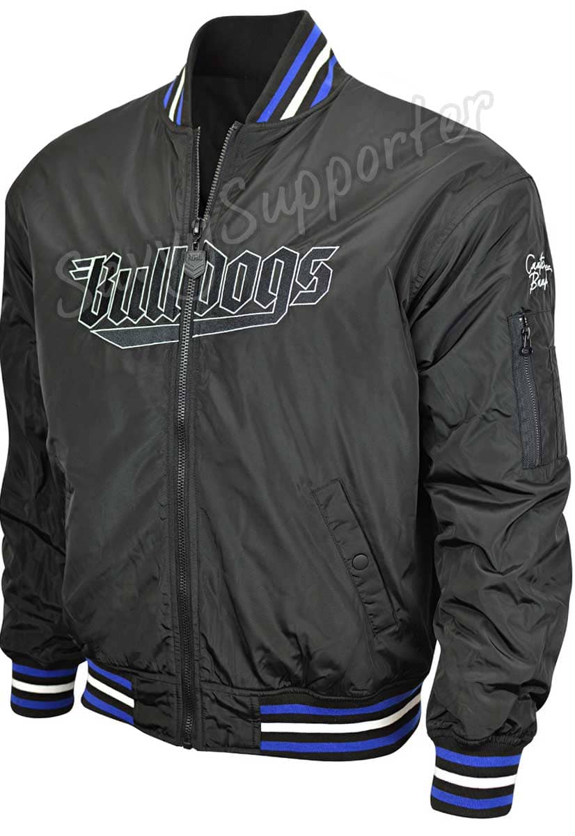 Canterbury Bulldogs NRL Mens Bomber Jacket - Image 6