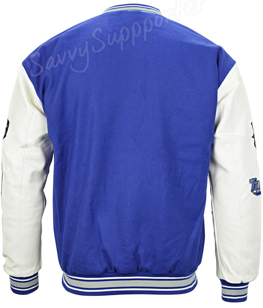 Canterbury Bulldogs NRL Mens Oversized Varsity Jacket - Image 6