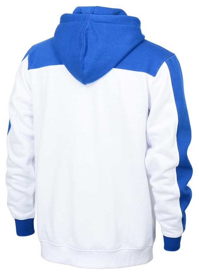 Canterbury Bulldogs NRL Mens Retro Zip Hoodie - Image 2