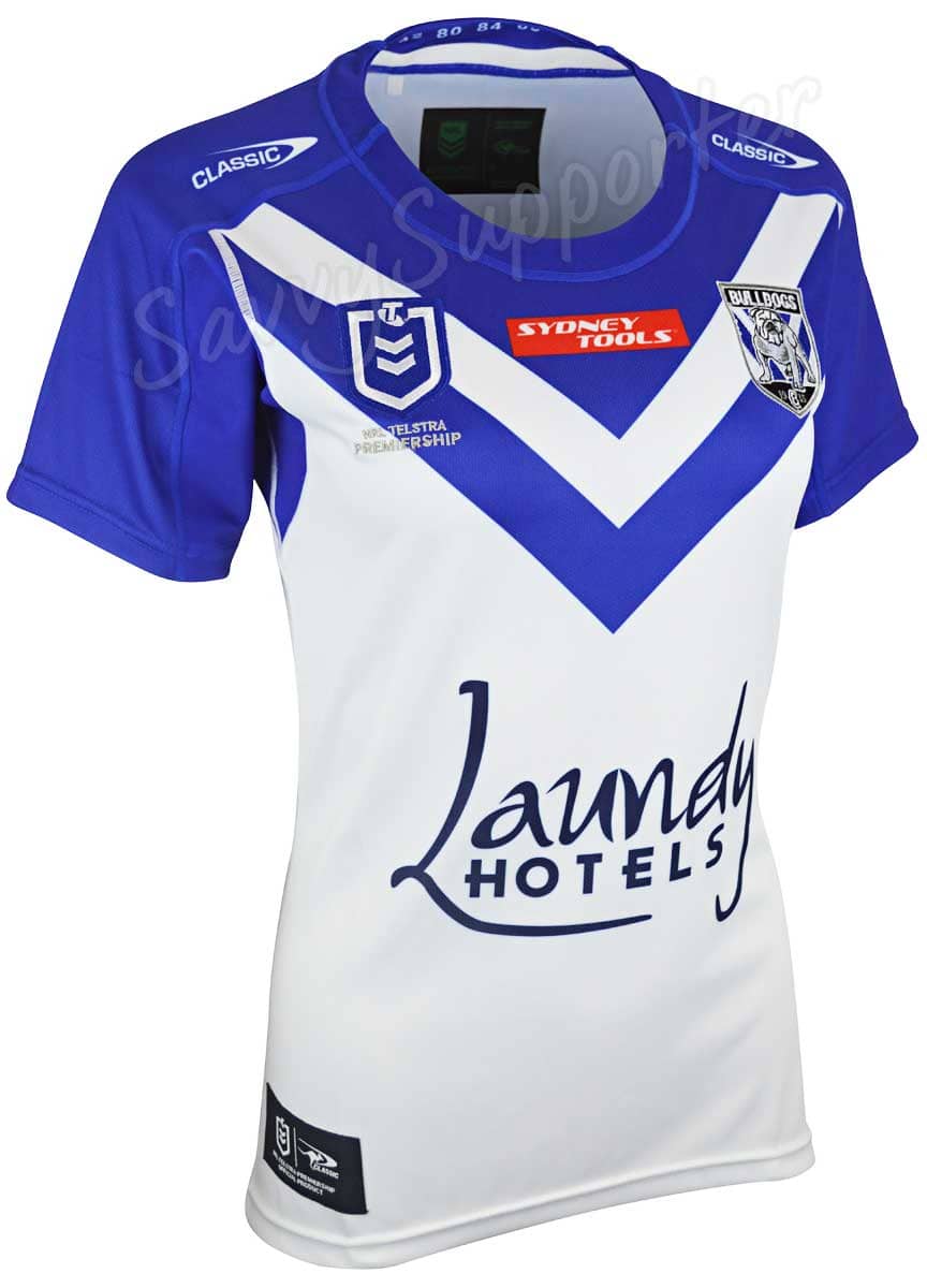 Canterbury Bulldogs Ladies NRL Home Jersey - Image 2