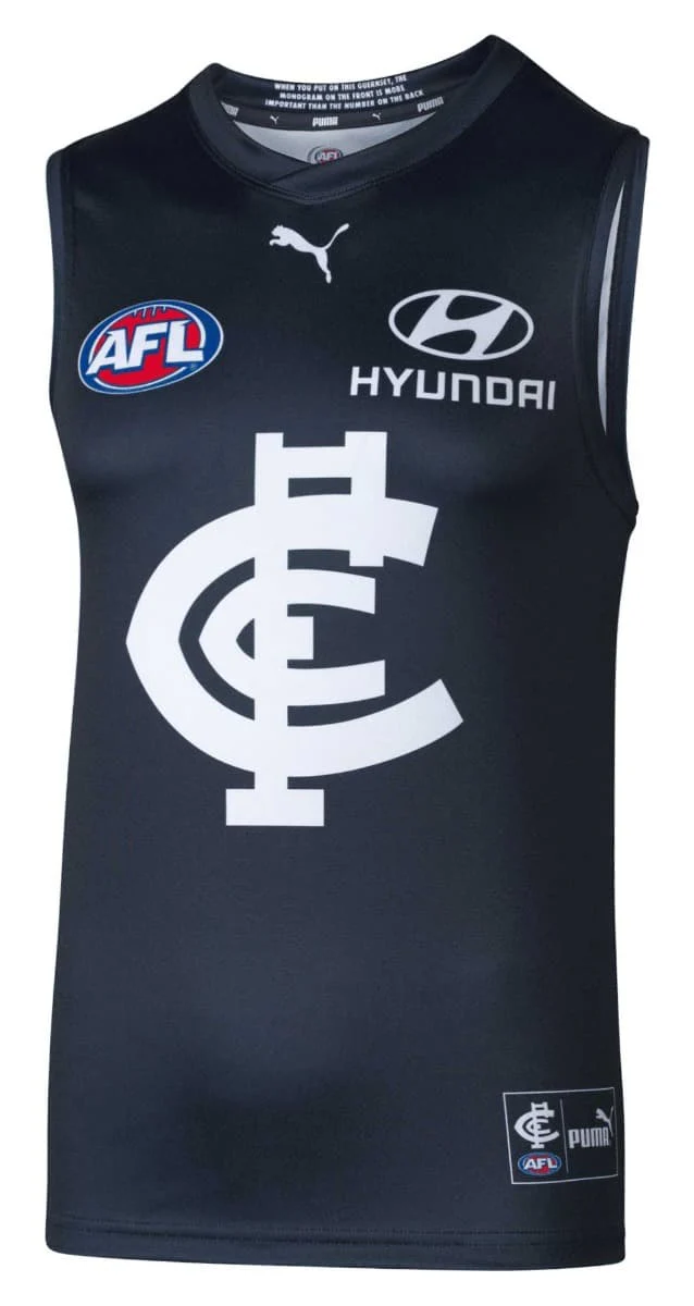 Carlton Blues 2023 AFL Mens Home Guernsey