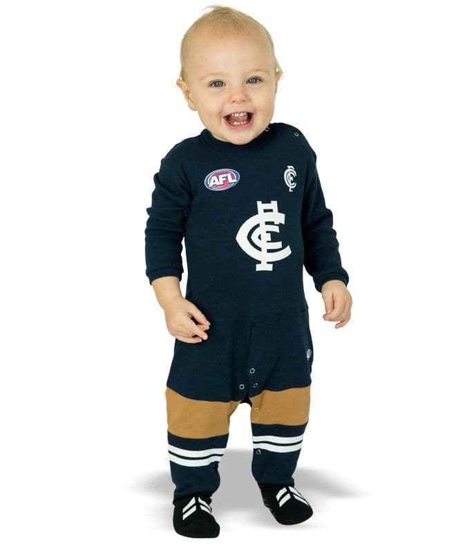 Carlton Blues AFL Infant Toddler Onesie Footysuit - Image 3