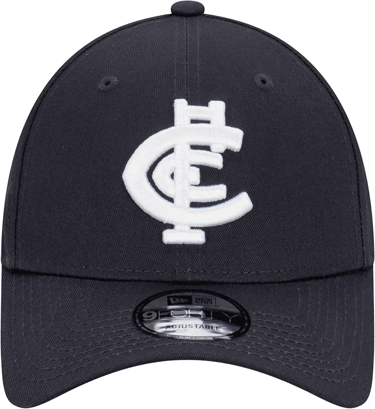 Carlton Blues 2026 AFL New Era 9FORTY Cloth Strap Cap - Image 3