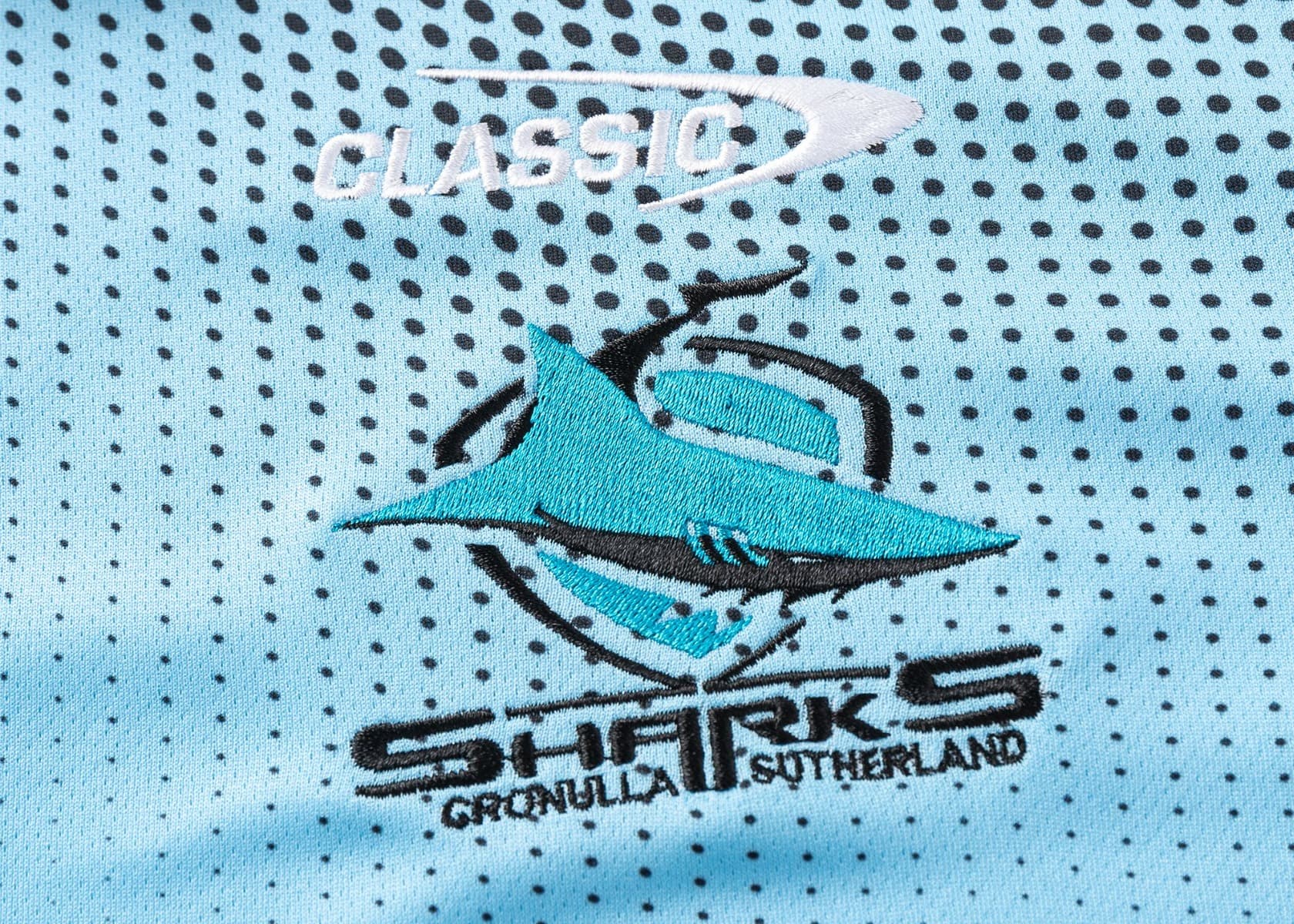 Cronulla Sharks 2025 NRL Mens Players Polo Shirt - Image 5