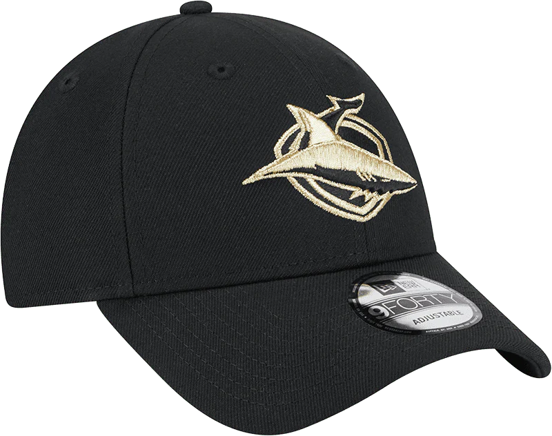 Cronulla Sharks 2026 NRL New Era Gold 9FORTY Snap Cap - Image 2