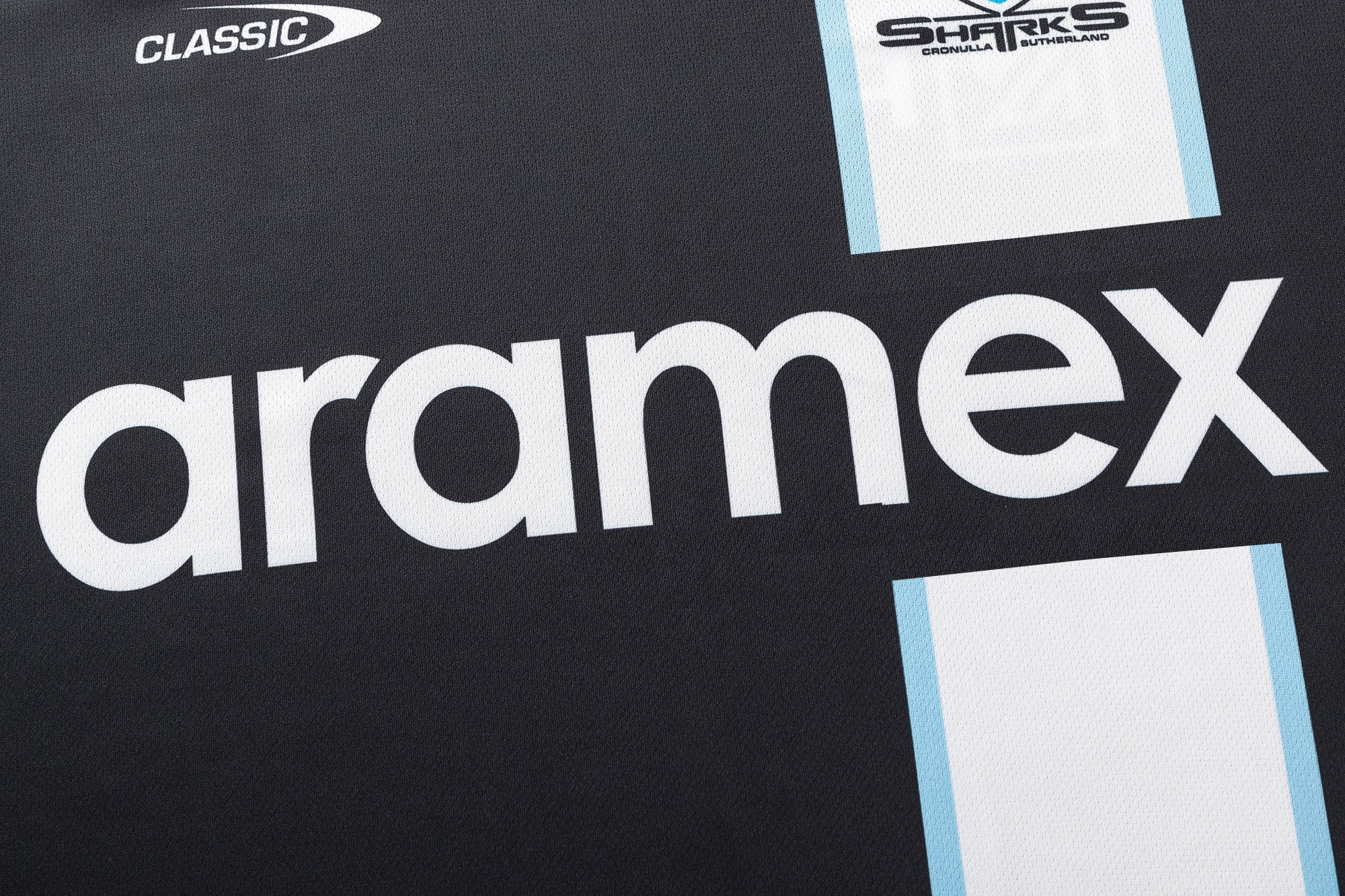 Cronulla Sharks 2026 NRL Mens Black Training Shirt - Image 3