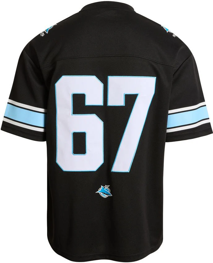 Cronulla Sharks 2026 NRL Mens Gridiron Mesh Jersey - Image 2