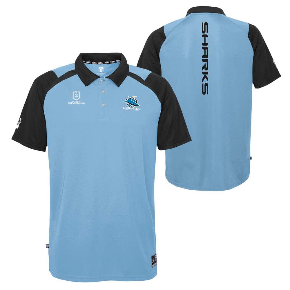 Cronulla Sharks Mens NRL Performance Polo Shirt - Image 3