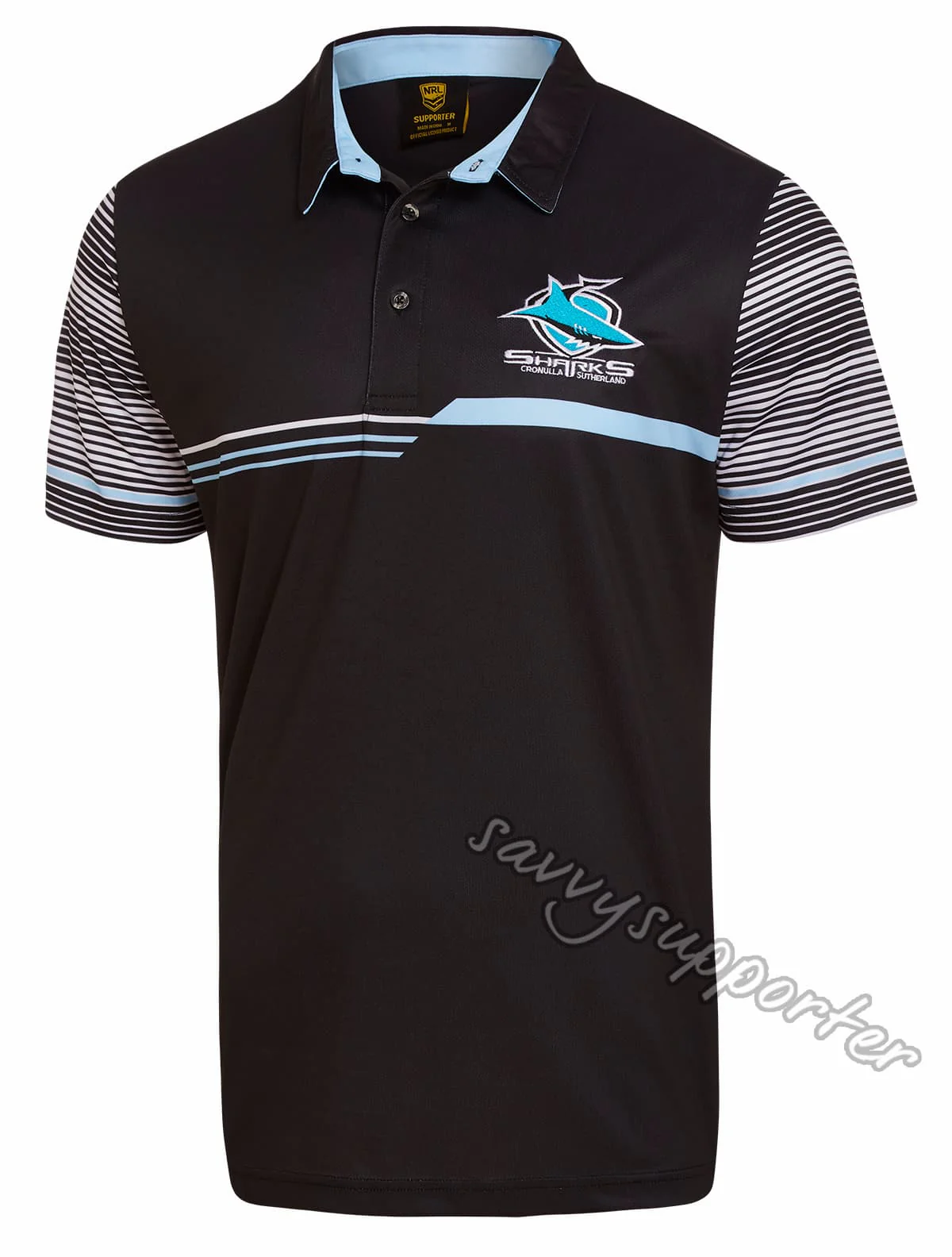 Cronulla Sharks NRL Classic Polo Shirt - Image 4