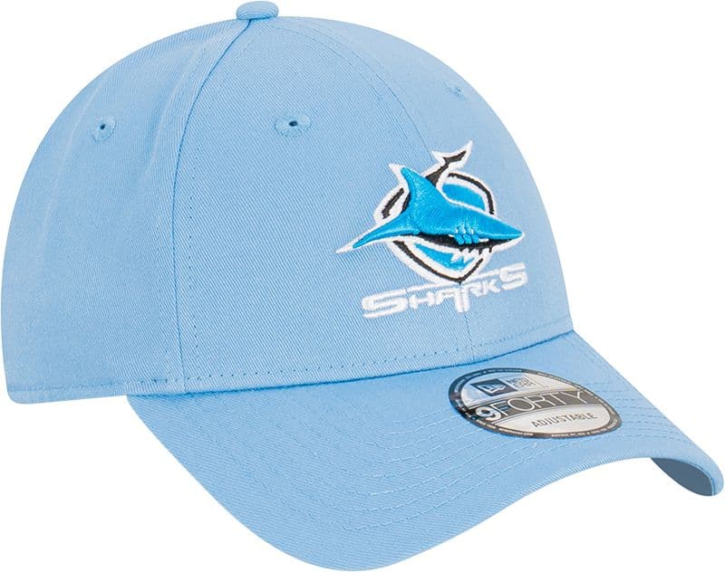 Cronulla Sharks 2026 NRL New Era 9FORTY Cloth Strap Cap - Image 2
