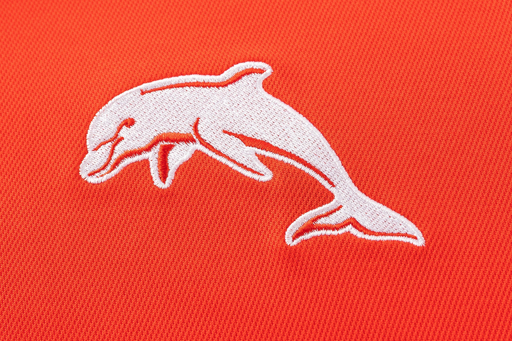 Dolphins 2026 NRL Mens Red Players Polo Shirt - Image 4