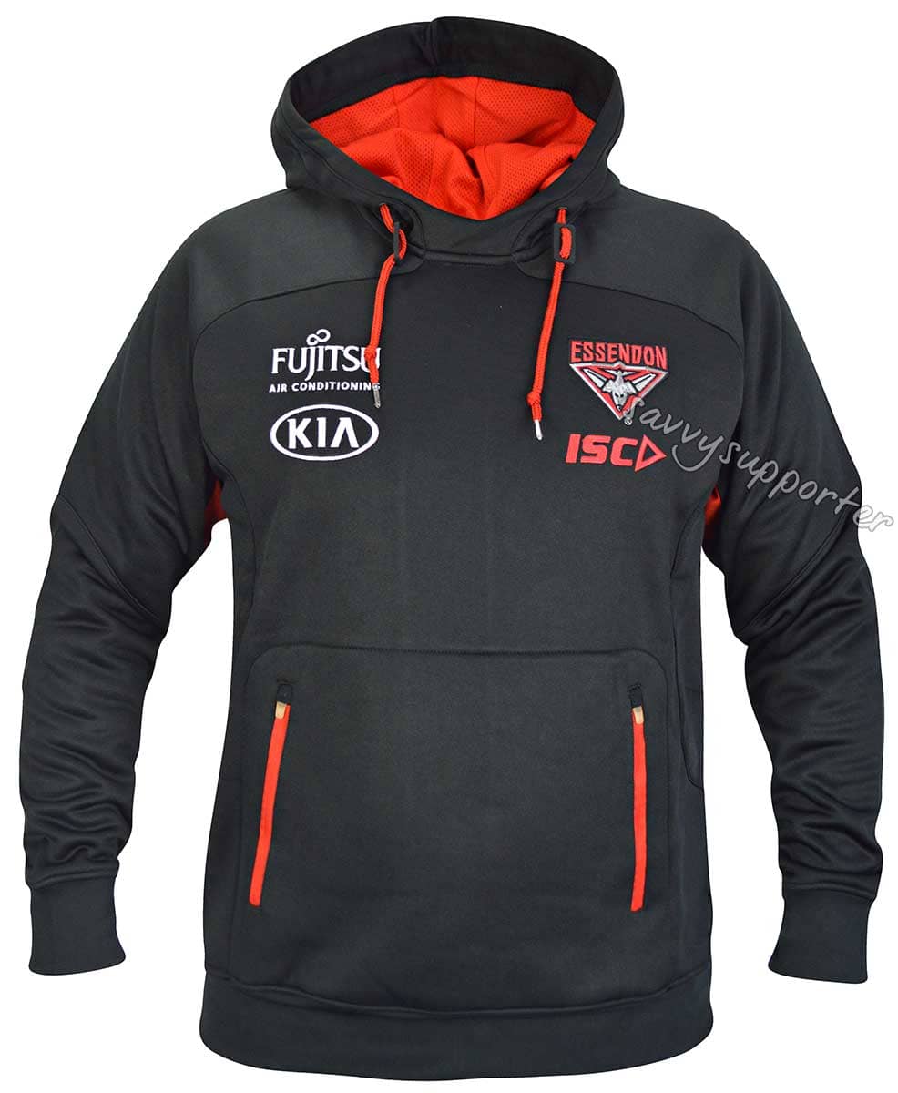 Essendon Bombers AFL Mens Pullover Squad Hoody