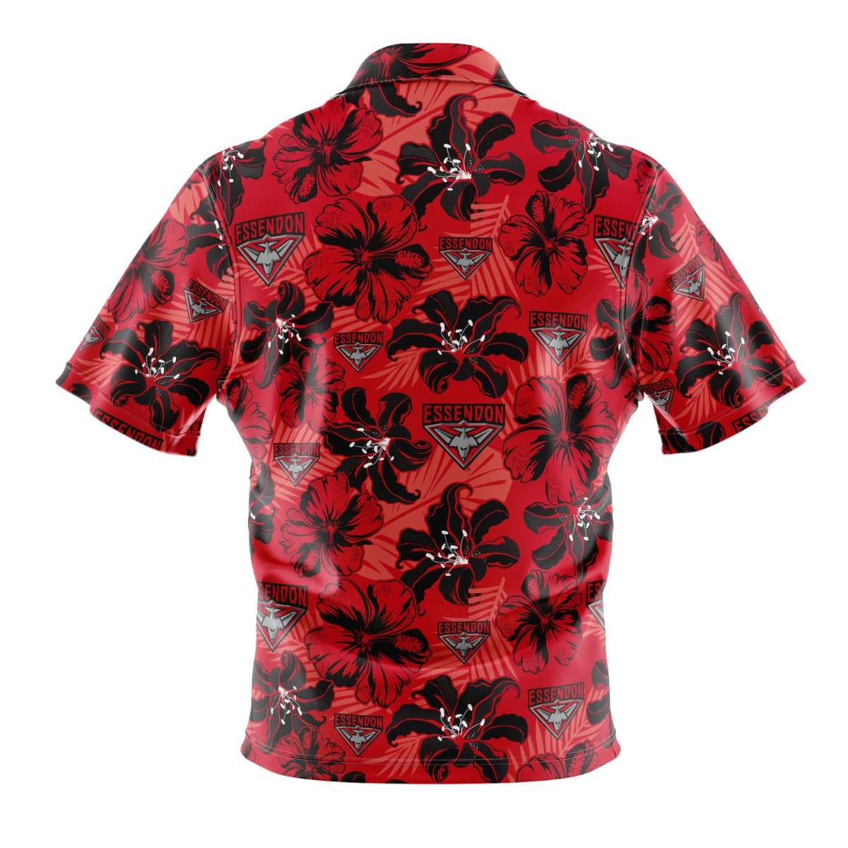 Essendon Bombers AFL Mens Hawaiian Shirt - Image 2