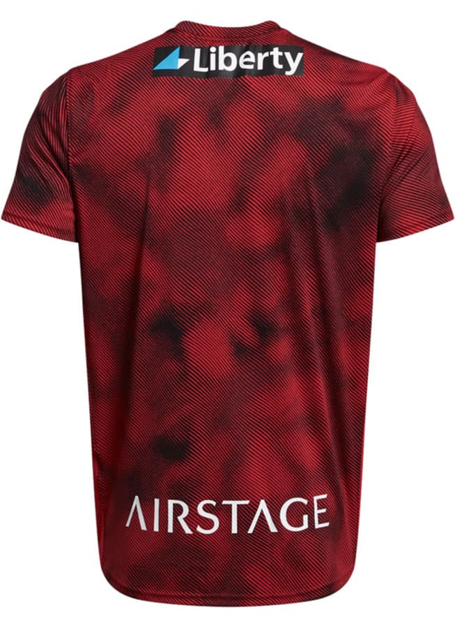 Essendon Bombers 2024 AFL Mens Red Training Shirt - Image 2