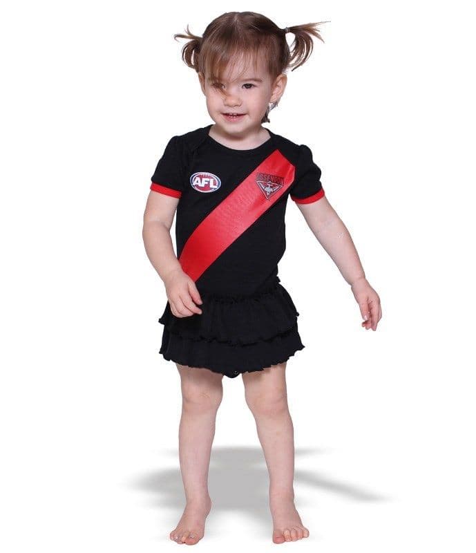 Essendon Bombers AFL Baby Girls Footysuit - Image 4