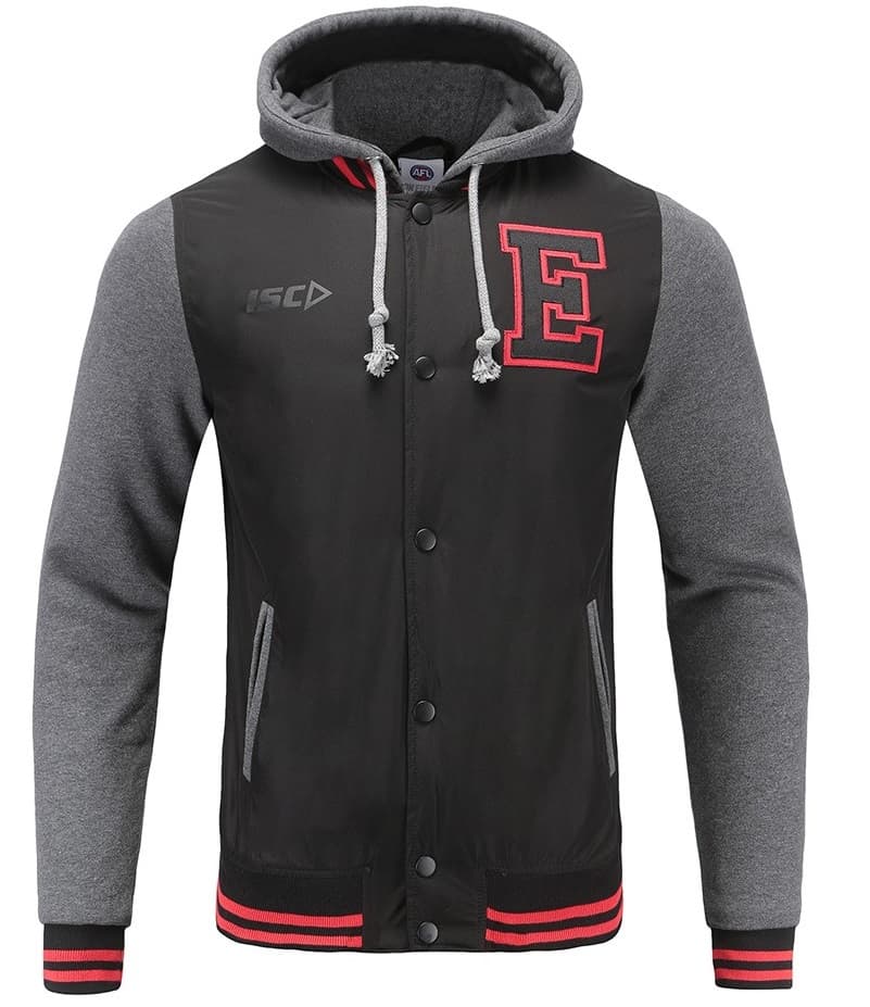 Essendon Bombers Mens Baseball Jacket - Image 6