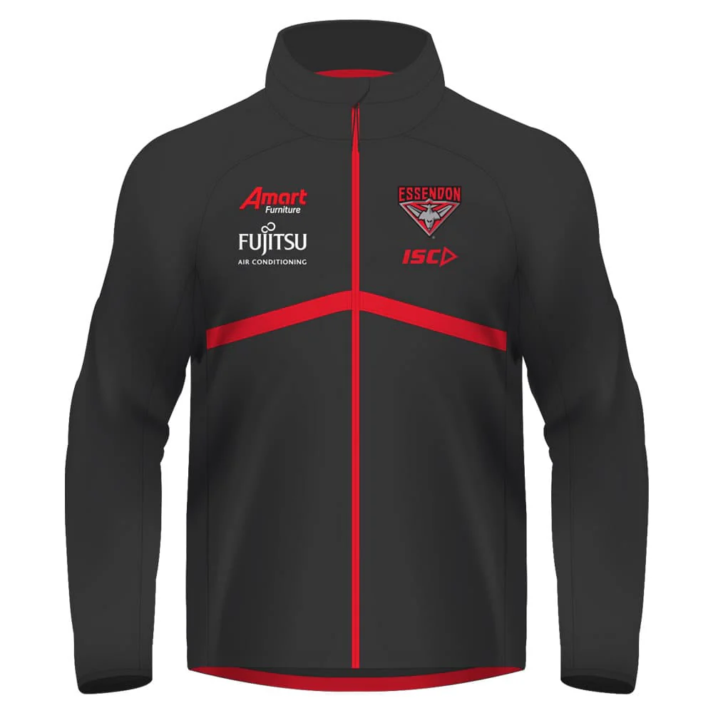 Essendon Bombers Mens AFL Wet Weather Jacket - Image 5
