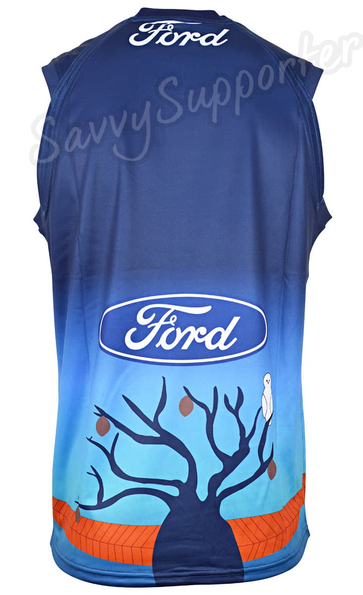 Geelong Cats 2025 AFL Kids First Nations Indigenous Guernsey - Image 2