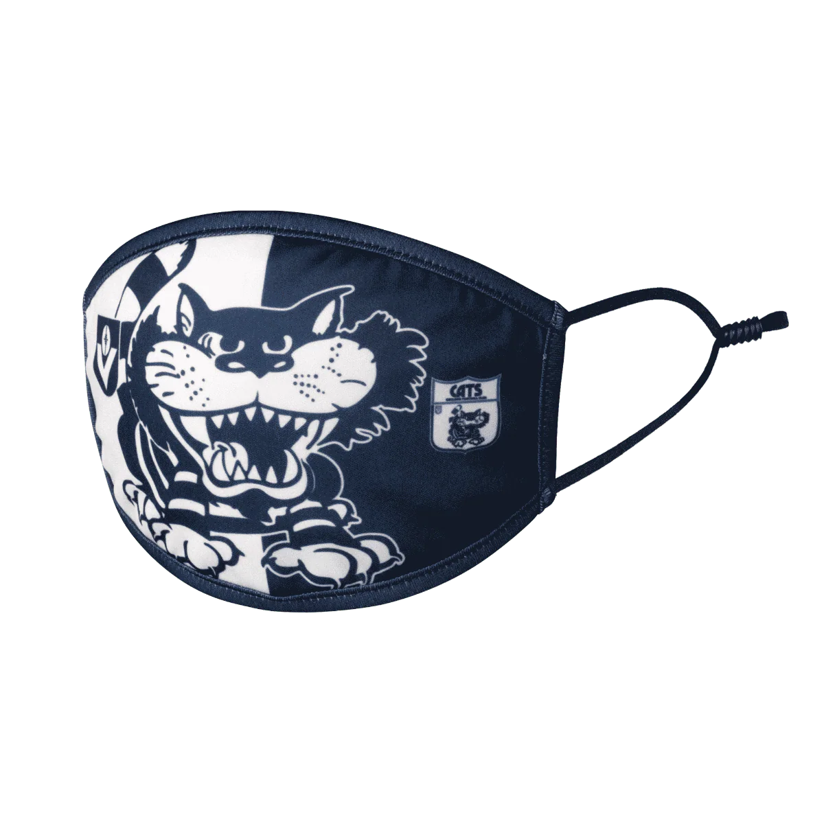 Geelong Cats AFL Heritage Face Mask 2 Pack - Image 2
