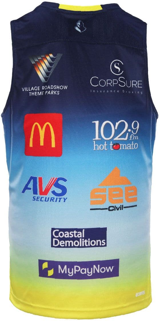 Gold Coast Titans 2024 NRL Mens Coaches Singlet - Image 2