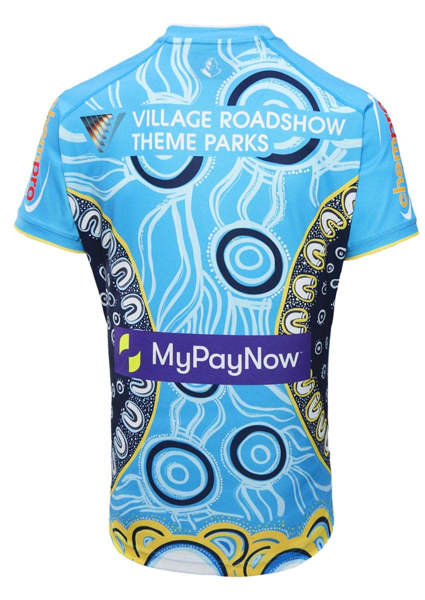 Gold Coast Titans 2024 NRL Mens Indigenous Jersey - Image 3