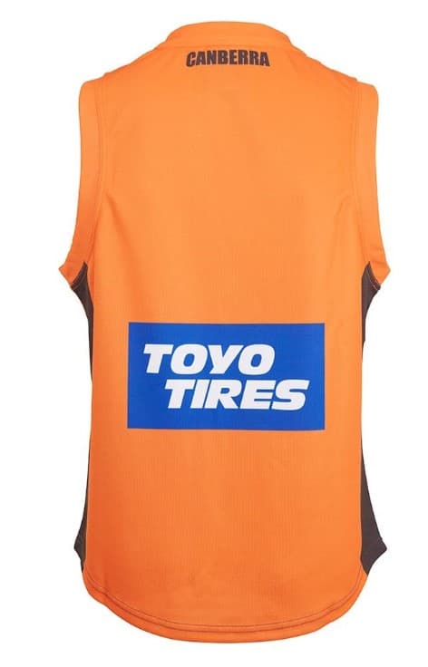 GWS Giants AFL Kids Home Guernsey - Image 2