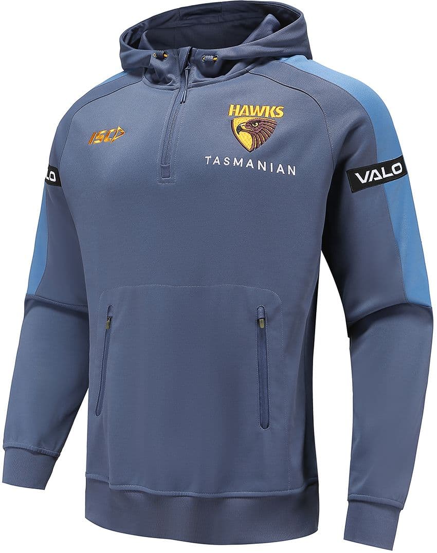Hawthorn Hawks 2023 AFL Mens Steel Squad Hoody - Image 3