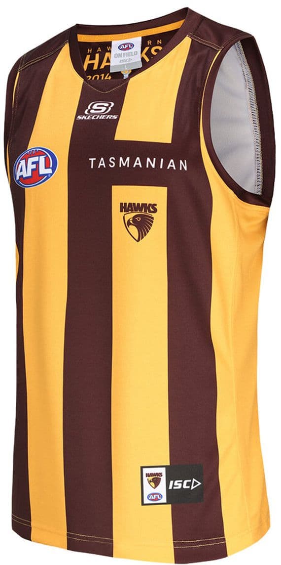 Hawthorn Hawks 2024 AFL Mens Home Guernsey - Image 2